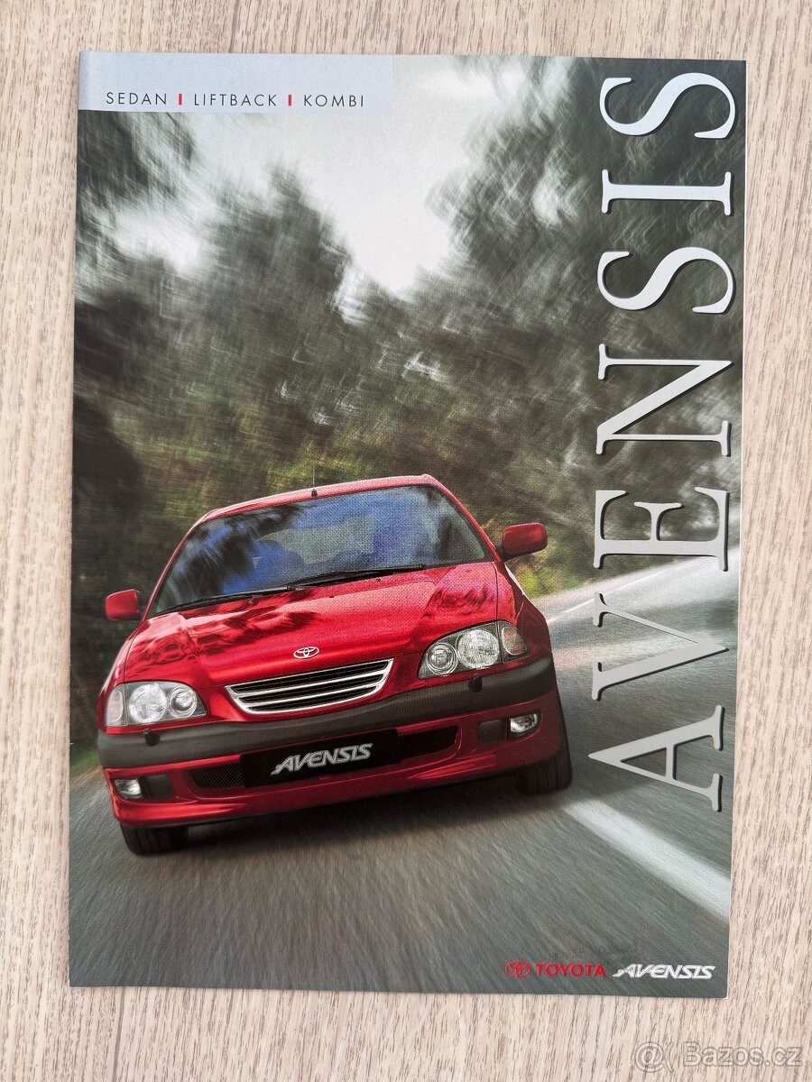 Toyota Avensis, Celica, Hiace prospekty - 3