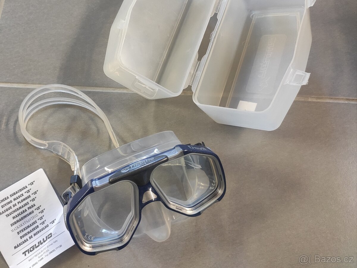 Šnorchlování - Potápěčské brýle FRANCIS Tigullio Devil - 3