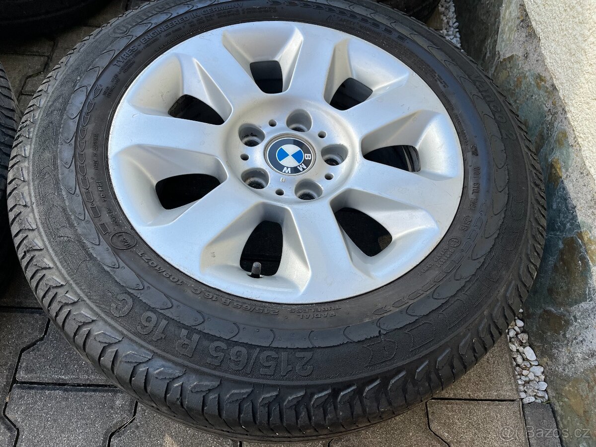 4x alu disky 5x120 R16, letní pneu C