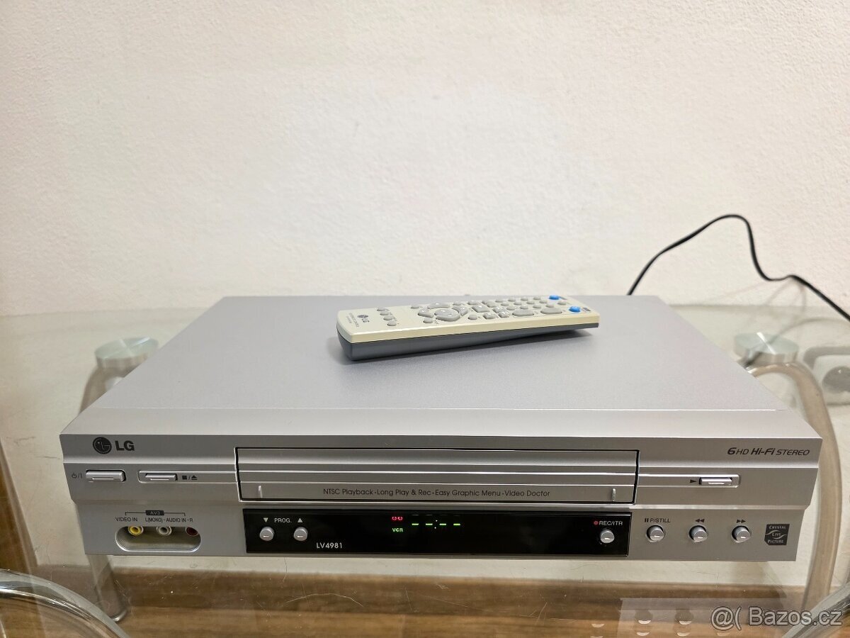 Videorekordér LG LV4981 + dálkový ovladač - 3