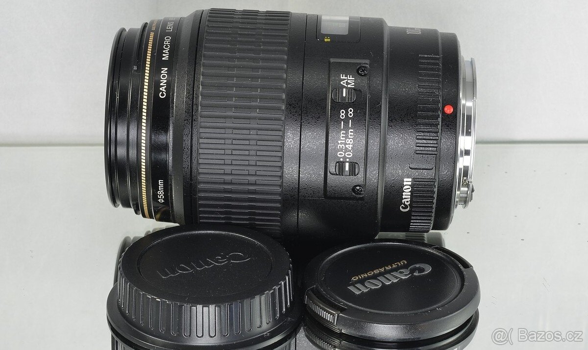 Canon EF 100mm f/2.8 USM full-frameMACRO 1:1 - 3