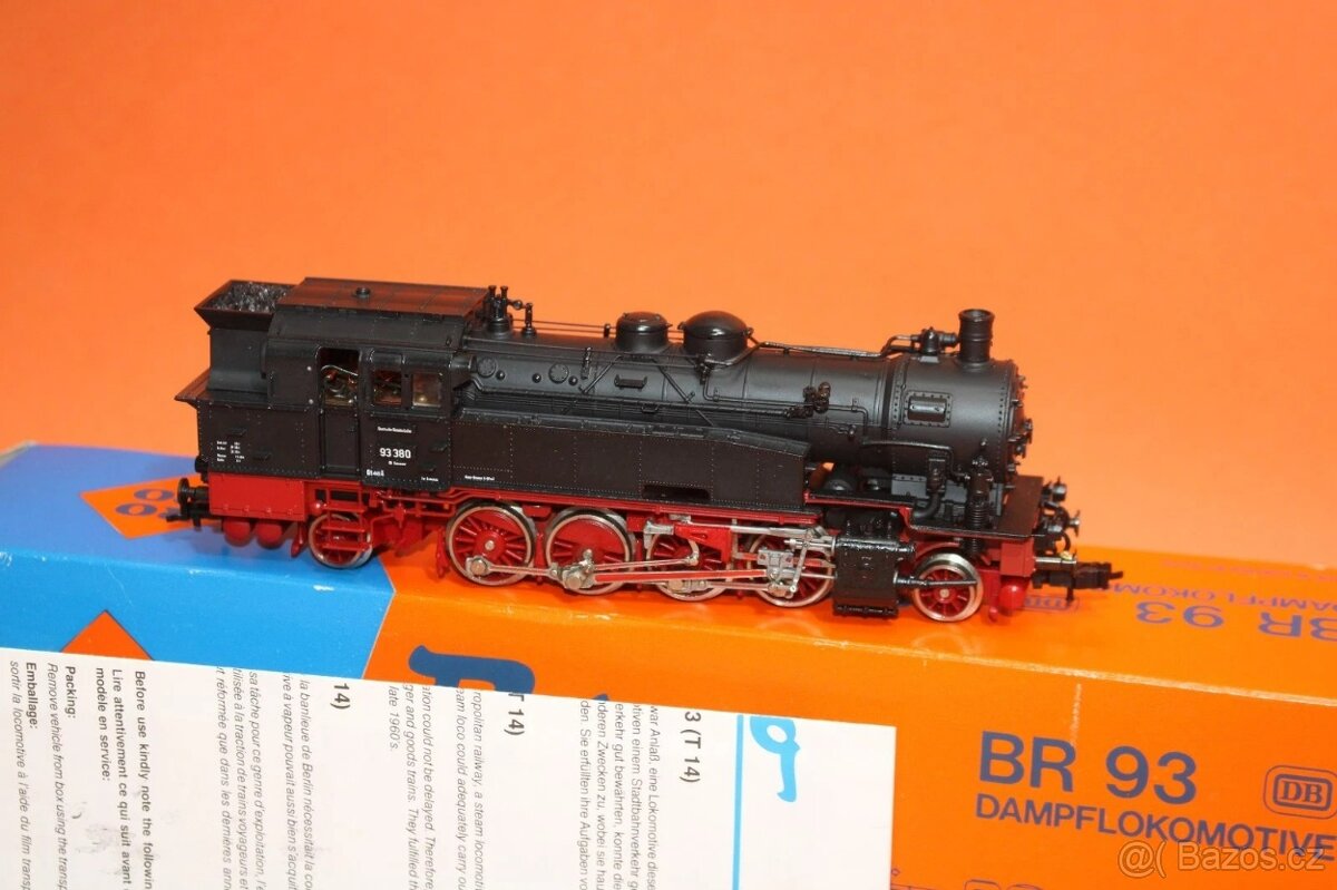 H0 Roco 04122E parní lokomotiva řady 93 DB, orig. obal. - 3
