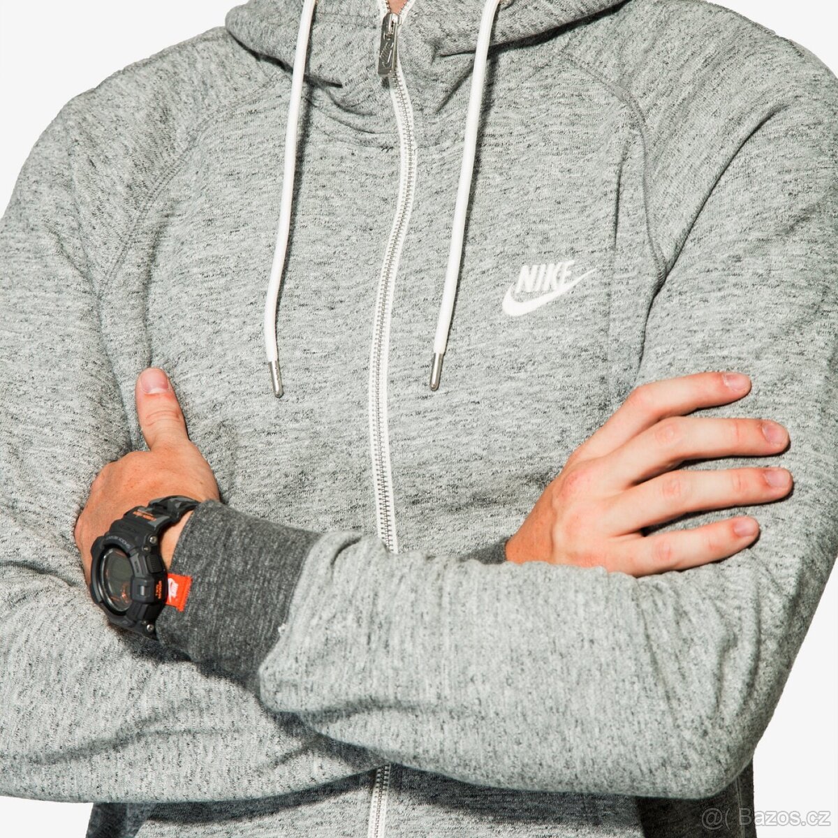 NIKE MIKINA M NSW LEGACY HOODIE FZ FT - 3
