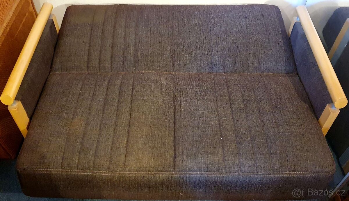 Malý gauč, rozkládací s úložným prostorem - 3