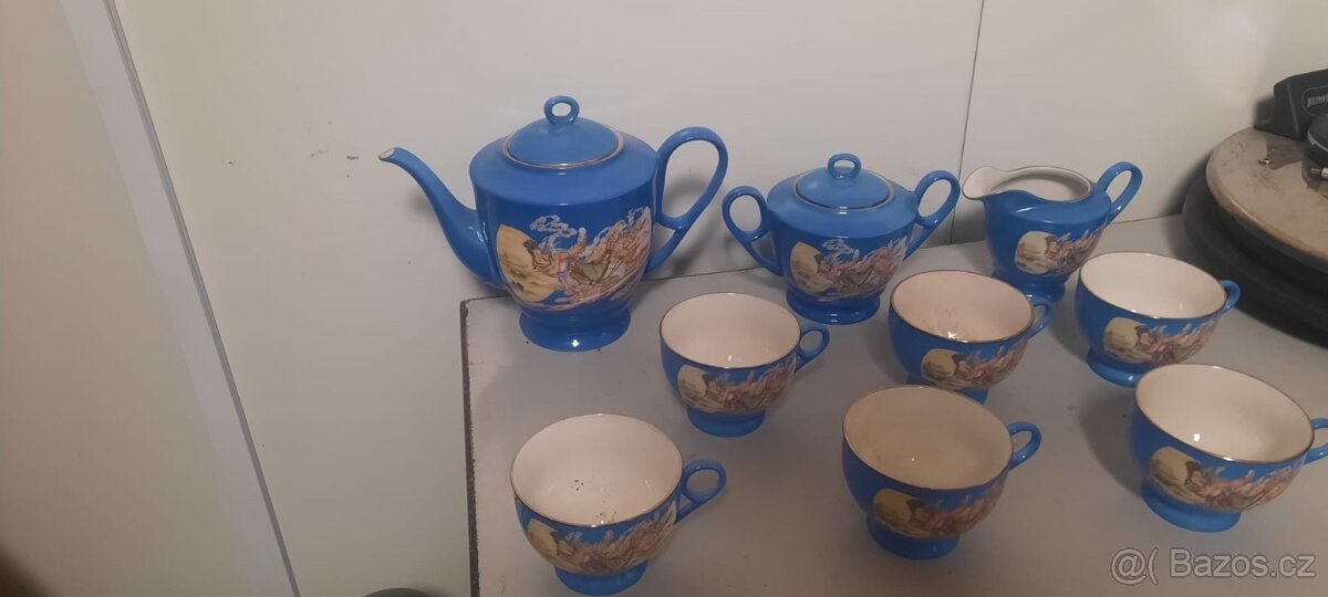 Porcelánový čajový servis - 3