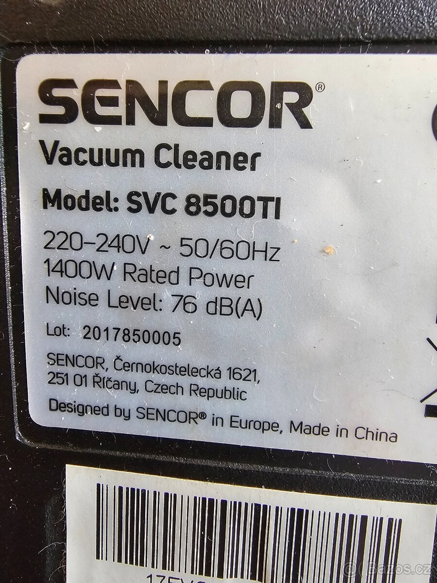 Prodám vysavač sencor - 3