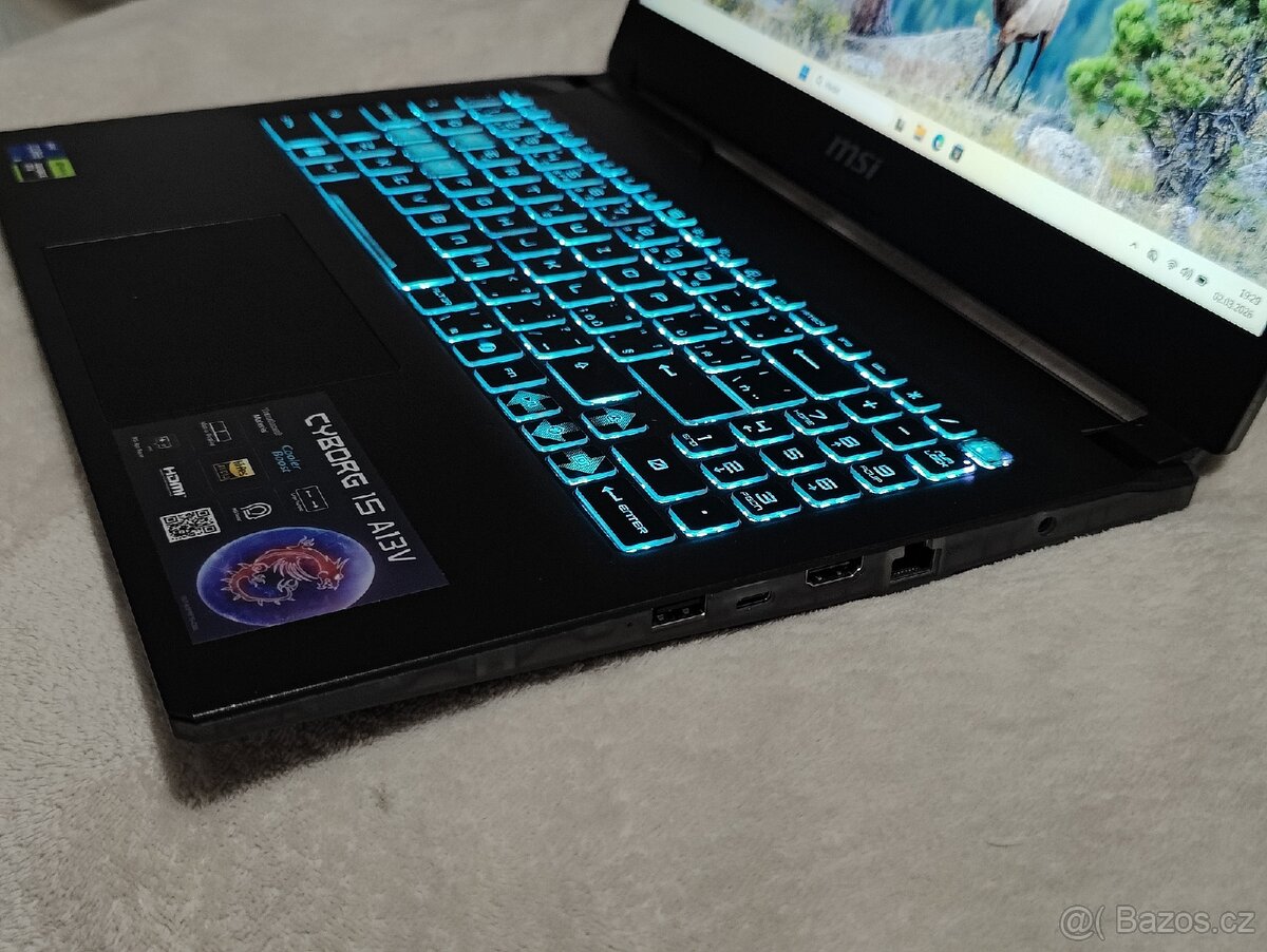 Herní notebook msi - 3