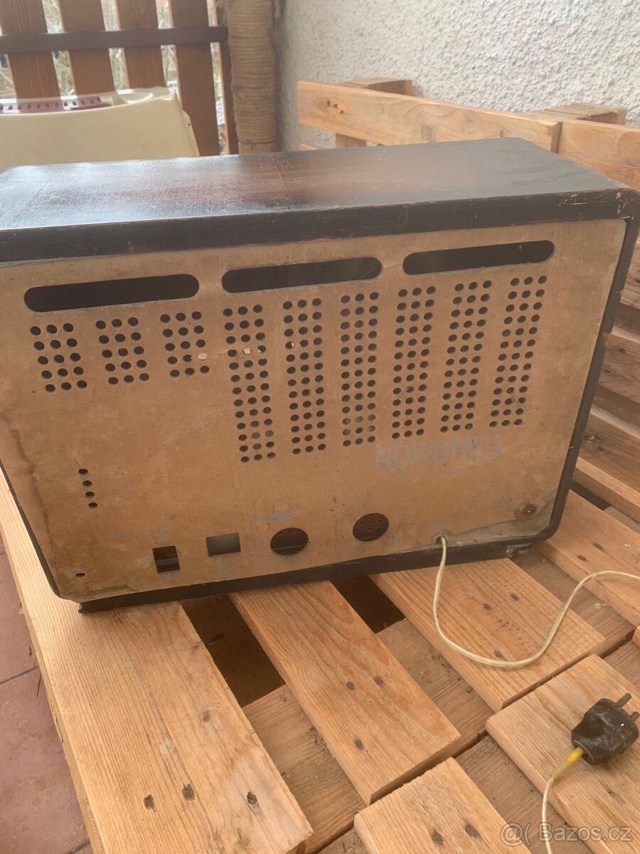 Tesla Kongres – lampové rádio, 50. léta - 3