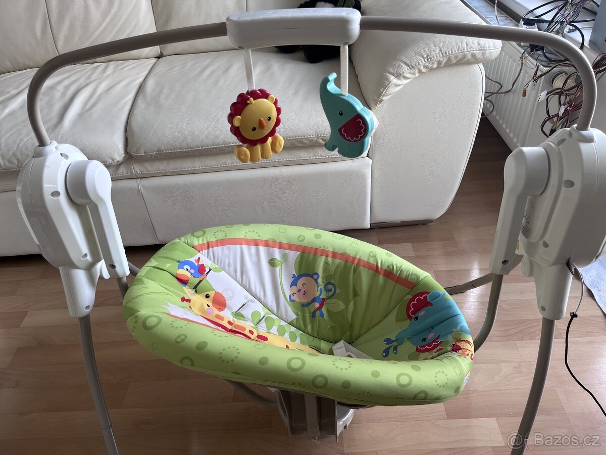 Minikolébková houpačka - Fisher Price - 3