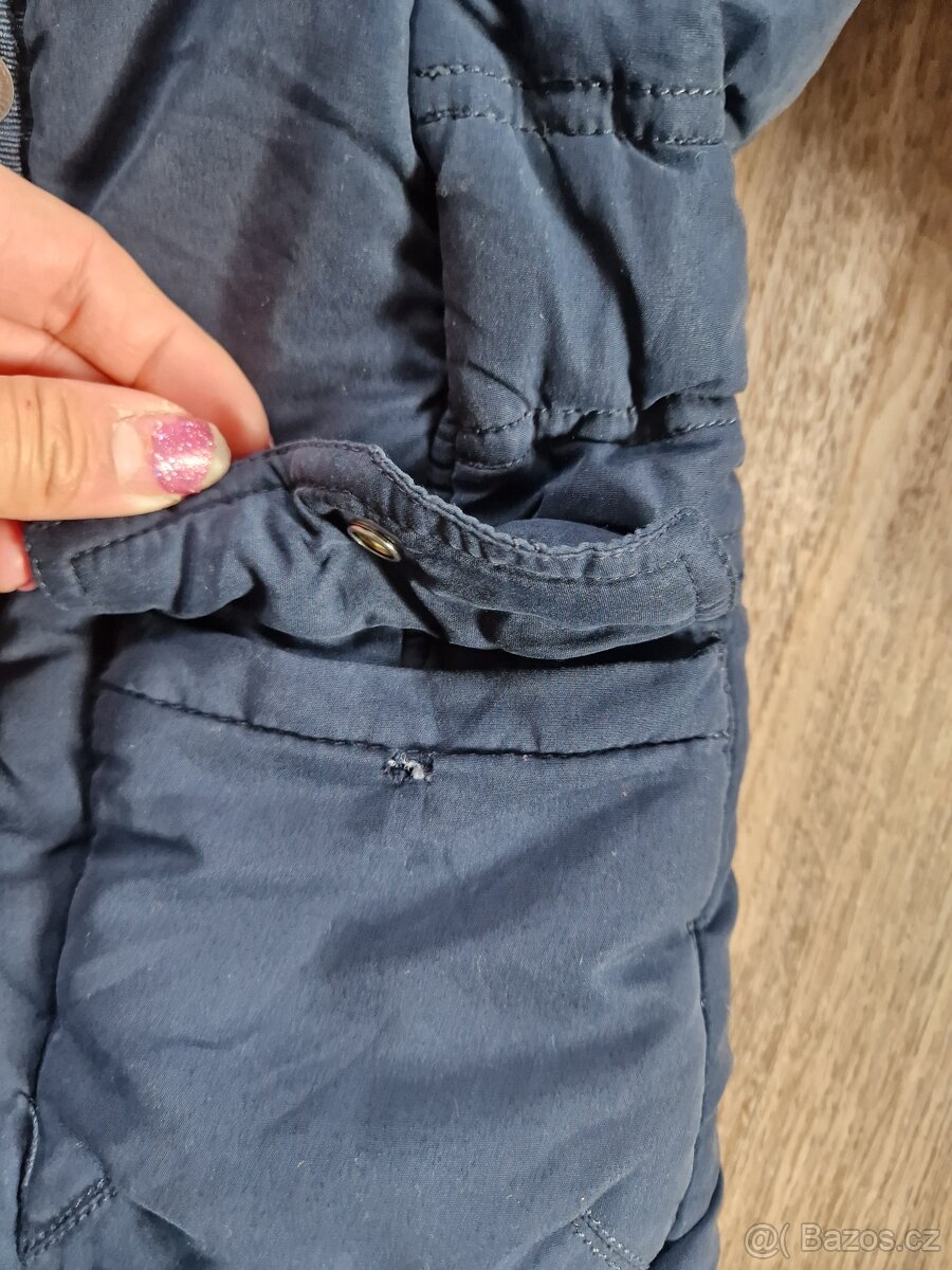 Prodám zimní kabát vel.116/122 - 3