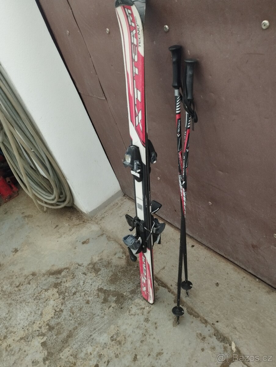 Dětské lyže s hůlky - 3
