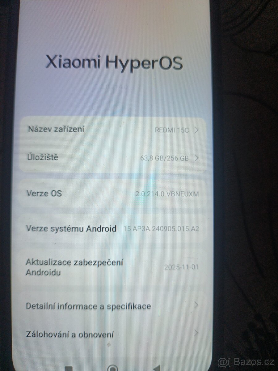 Redmi 15c Midnight Black 8gb RAM 256GB ROM - 3