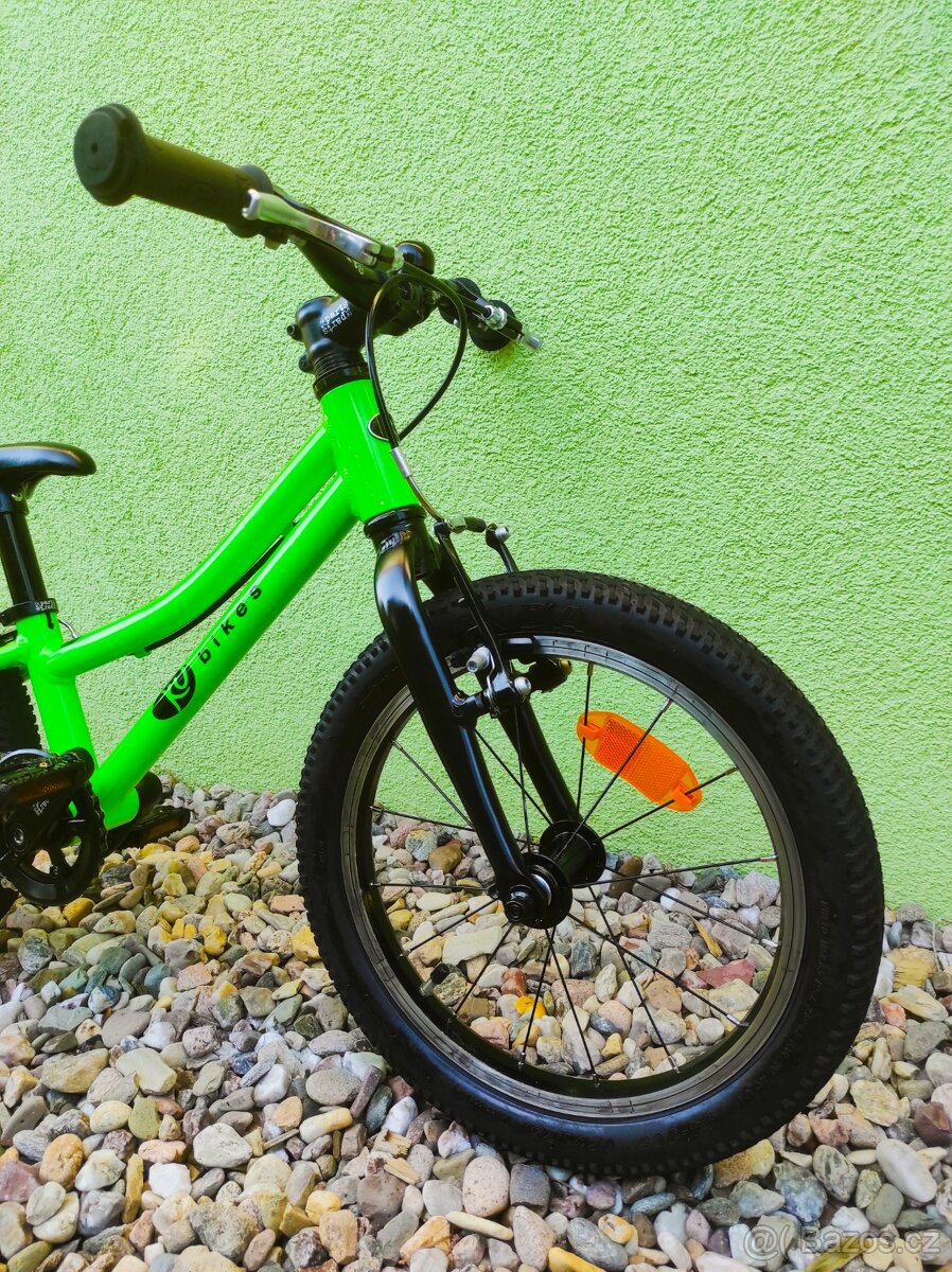 Značkové dětské kolo KUBIKES 16"/S (limetka) - 3