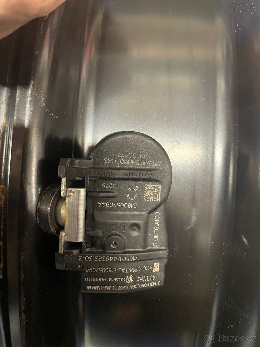 16" Ocelová kola ráfky Mitsubishi ASX vč. TPMS - 3