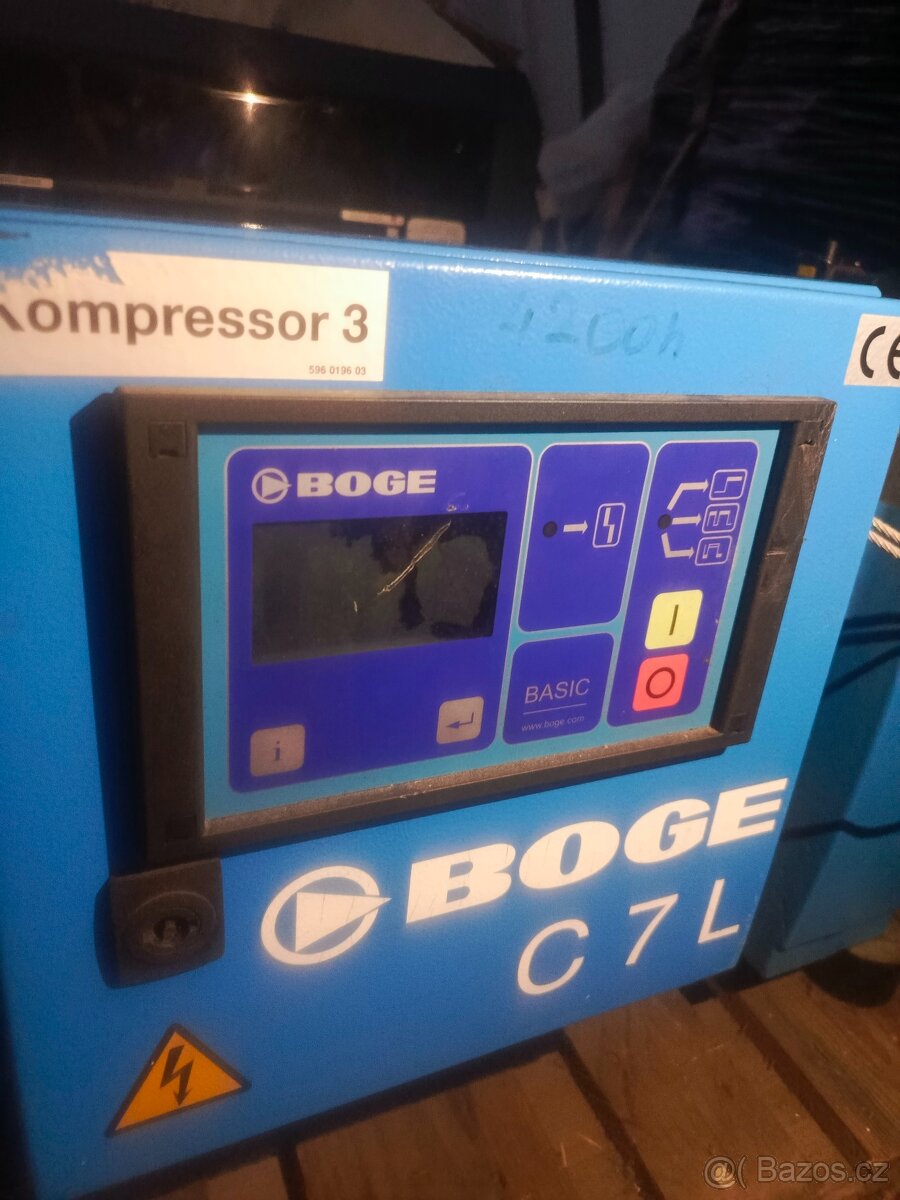 Šroubový kompresor BOGE C 7 L (5,5 kW) - 3