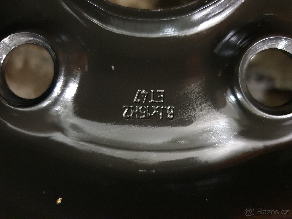 Zimní kompletní kola 5x112 r15 pneu 195/65 r15 - 3
