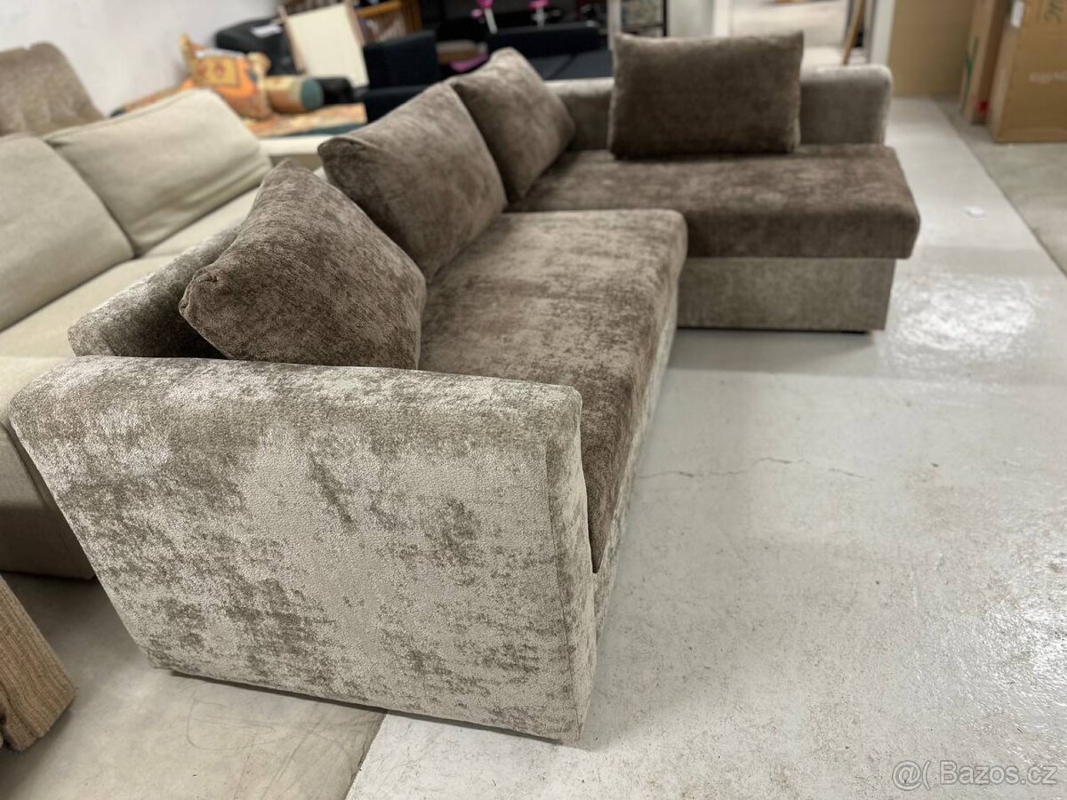 Rohová rozkládací sedačka 237×150 - 3