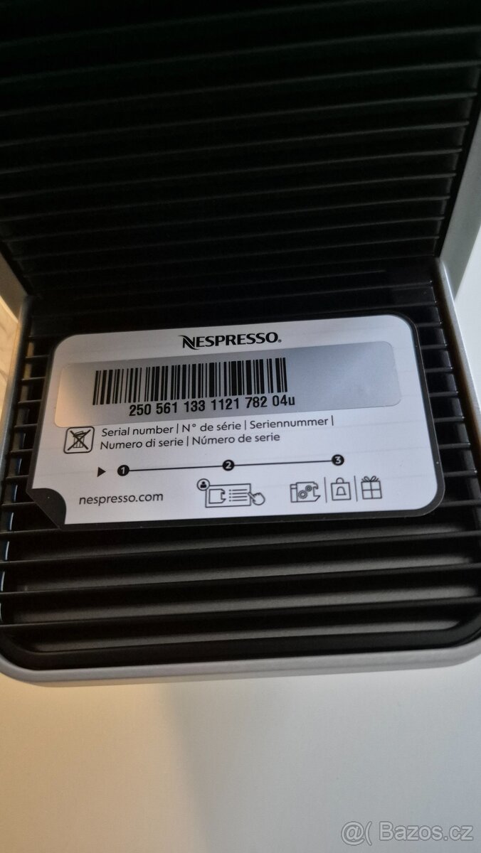 Kávovar Nespresso Pixie C62 Titan – nový, nepoužitý - 3