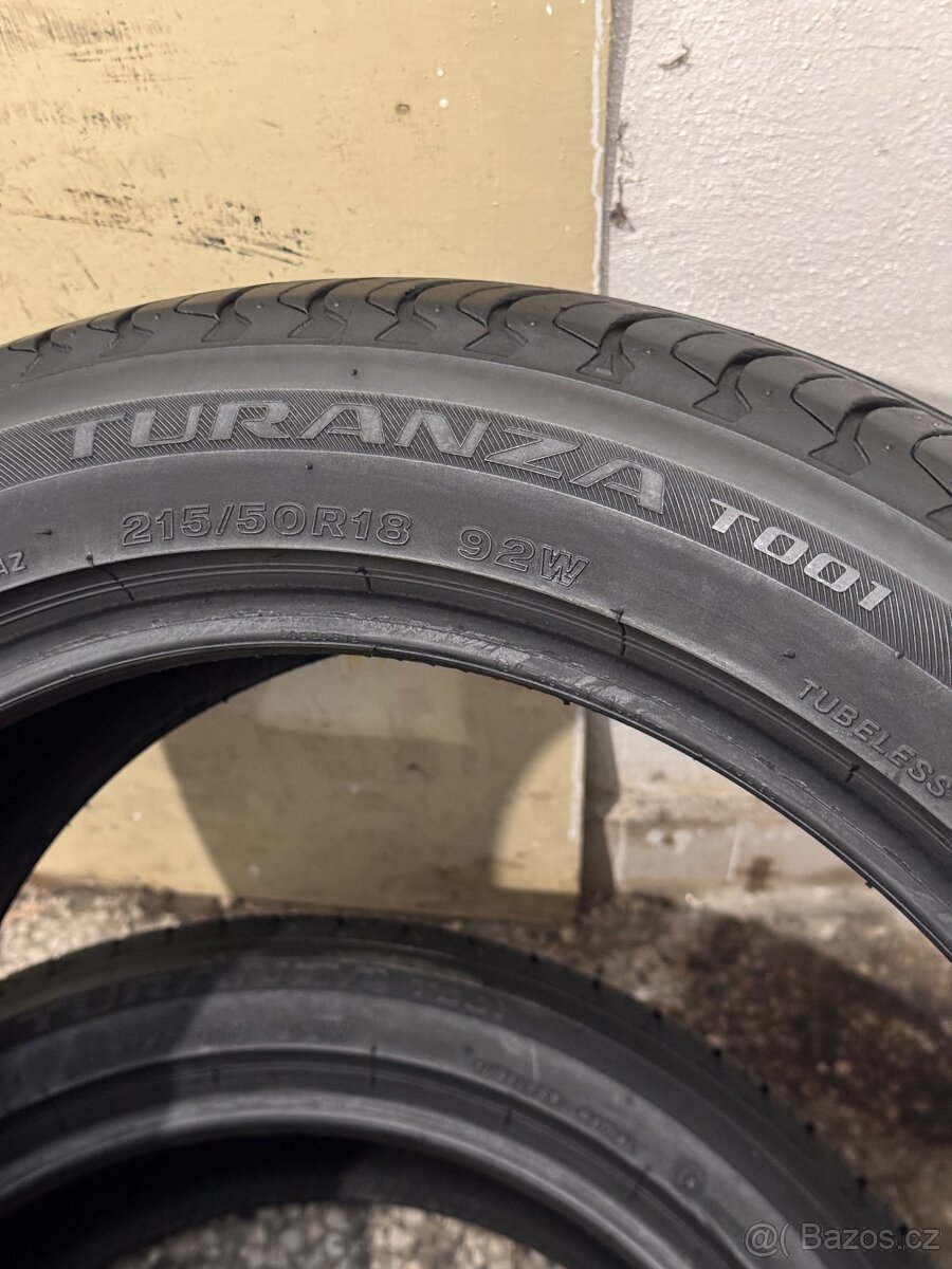 Letní pneu 215/50/18 Bridgestone Turanza - 3