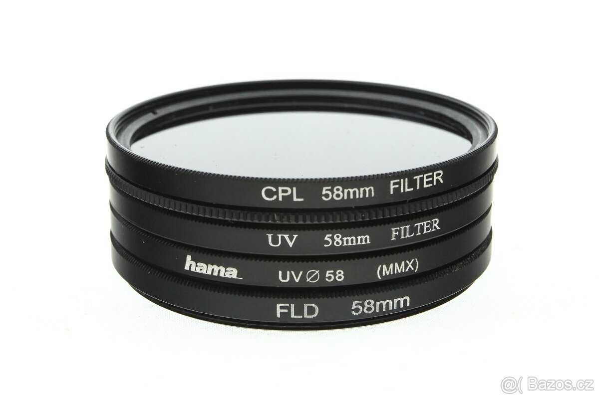Filtry set 4ks 58mm - 3