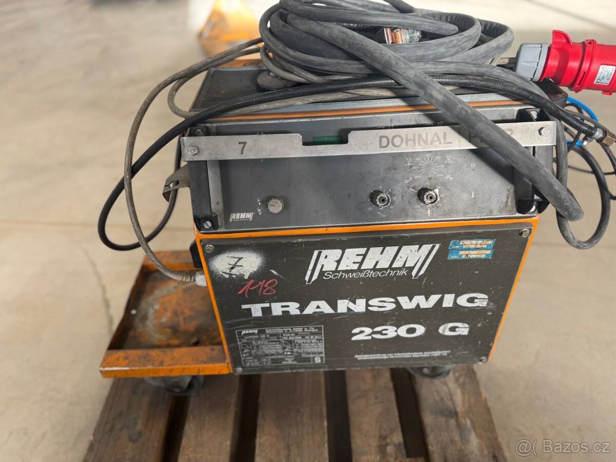 Svářečka REHM Transwig 230 G , Transtig 260 DC - 3