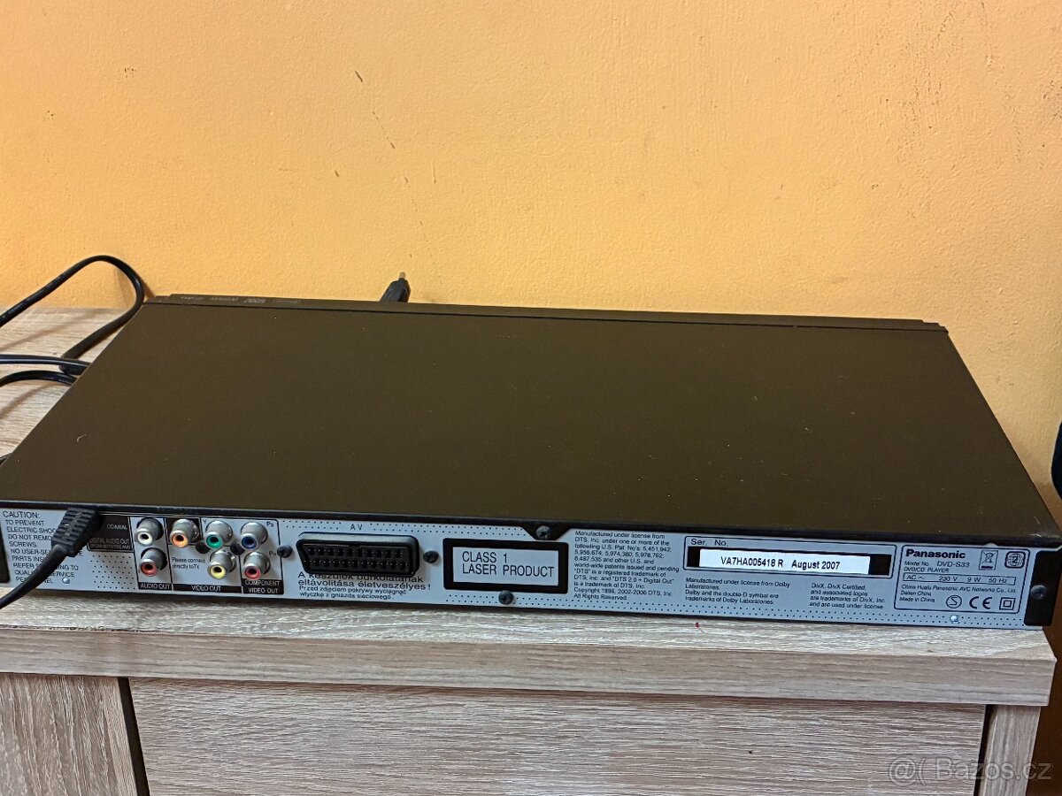 DVD přehrávač Panasonic - 3