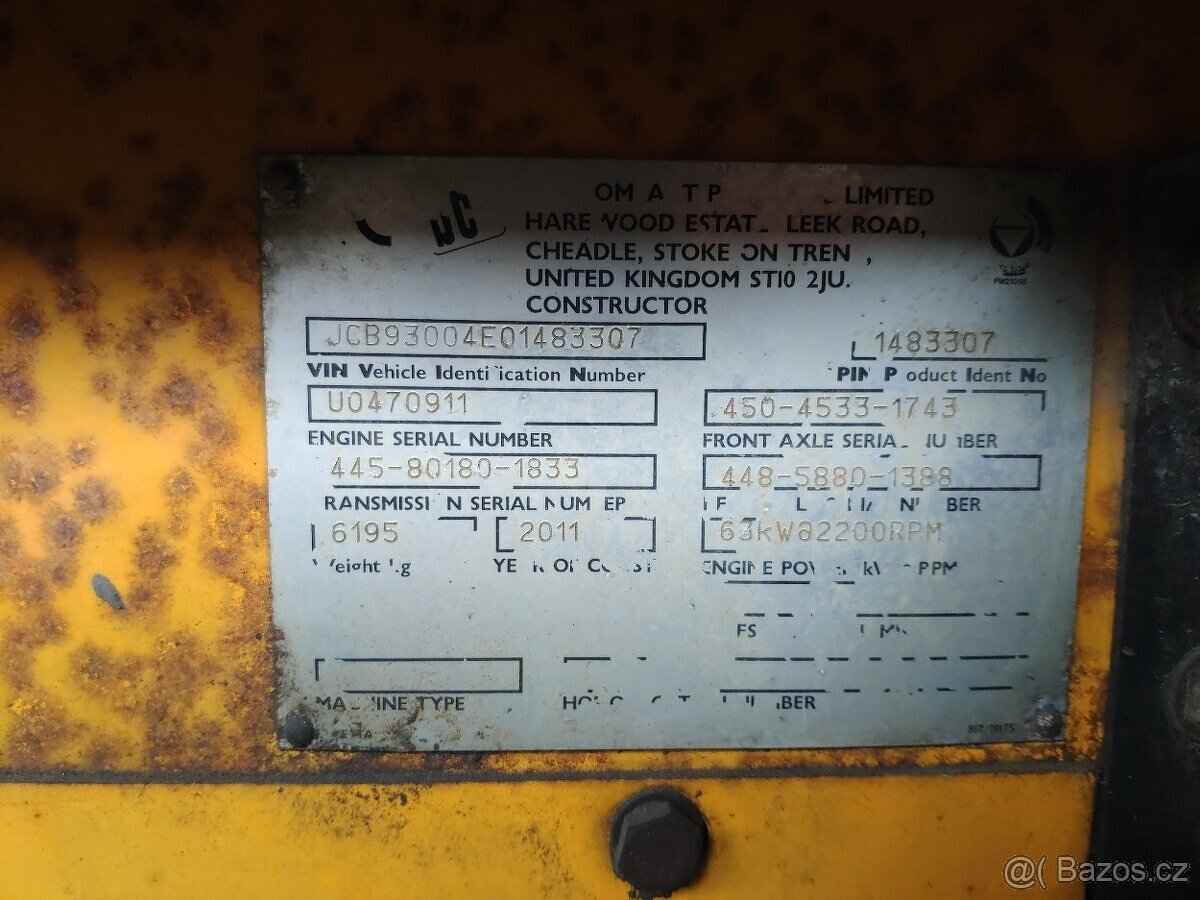 Terénní vysokozdvižný vozík JCB 930 - 3