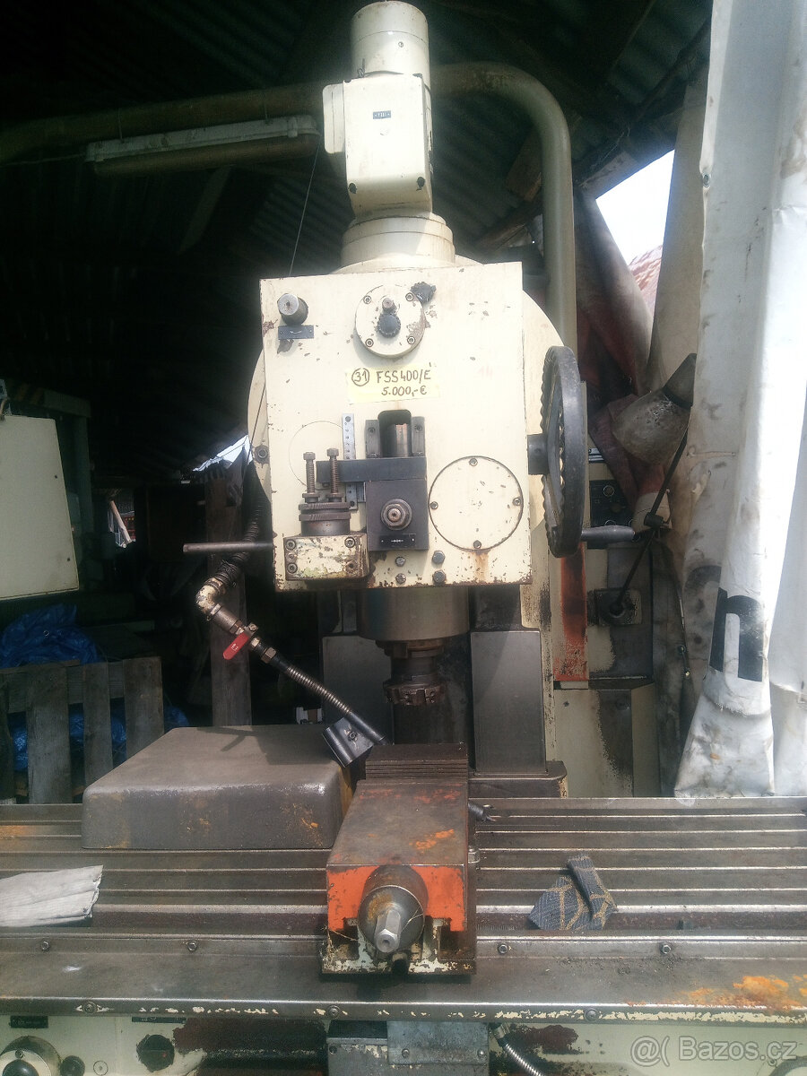 frezka konzolová Heckert, typ FSS 400 E - 3