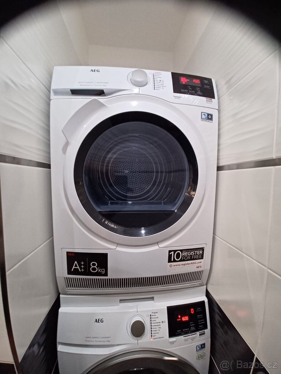 Prodám AEG pračka a sušička A+++ - 3