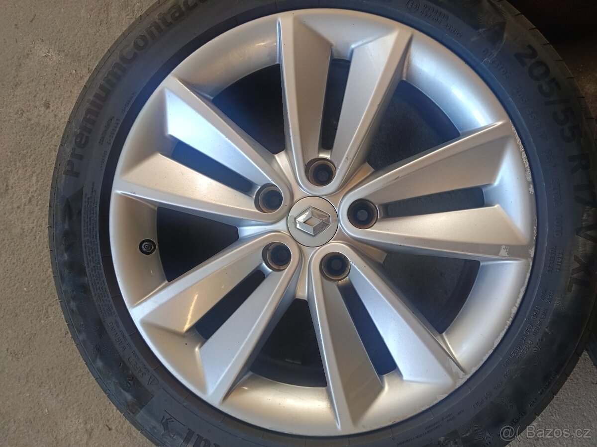 kompletní letní kola Renault Scenic/Megane 205/55R17 95V - 3