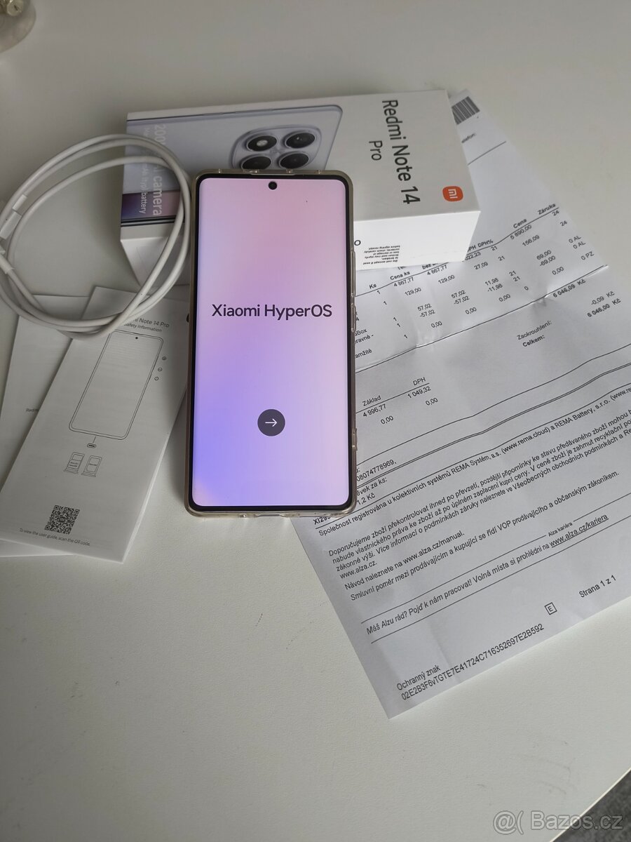 Nabízím nový mobilní telefon Xiaomi Redmi Note 14 Pro 8GB/25 - 3