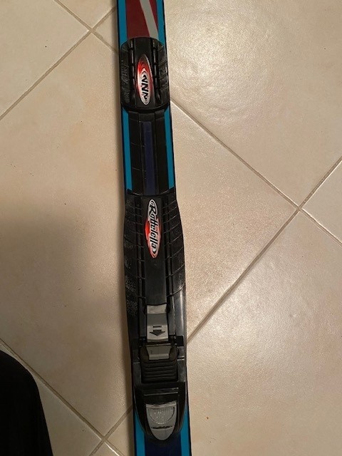 Běžky s vázáním 200 cm + hůlky 153 cm - 3