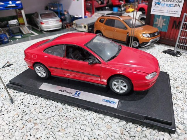 model auta 1:18 Peugeot 406 Coupe ,welly - 3