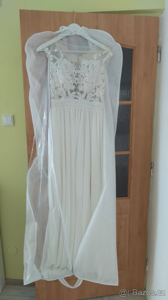 Svatební šaty vel.34/36 - 3