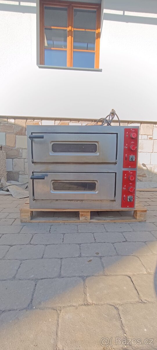 Profesionální dvojitá pec na pizzu - 3