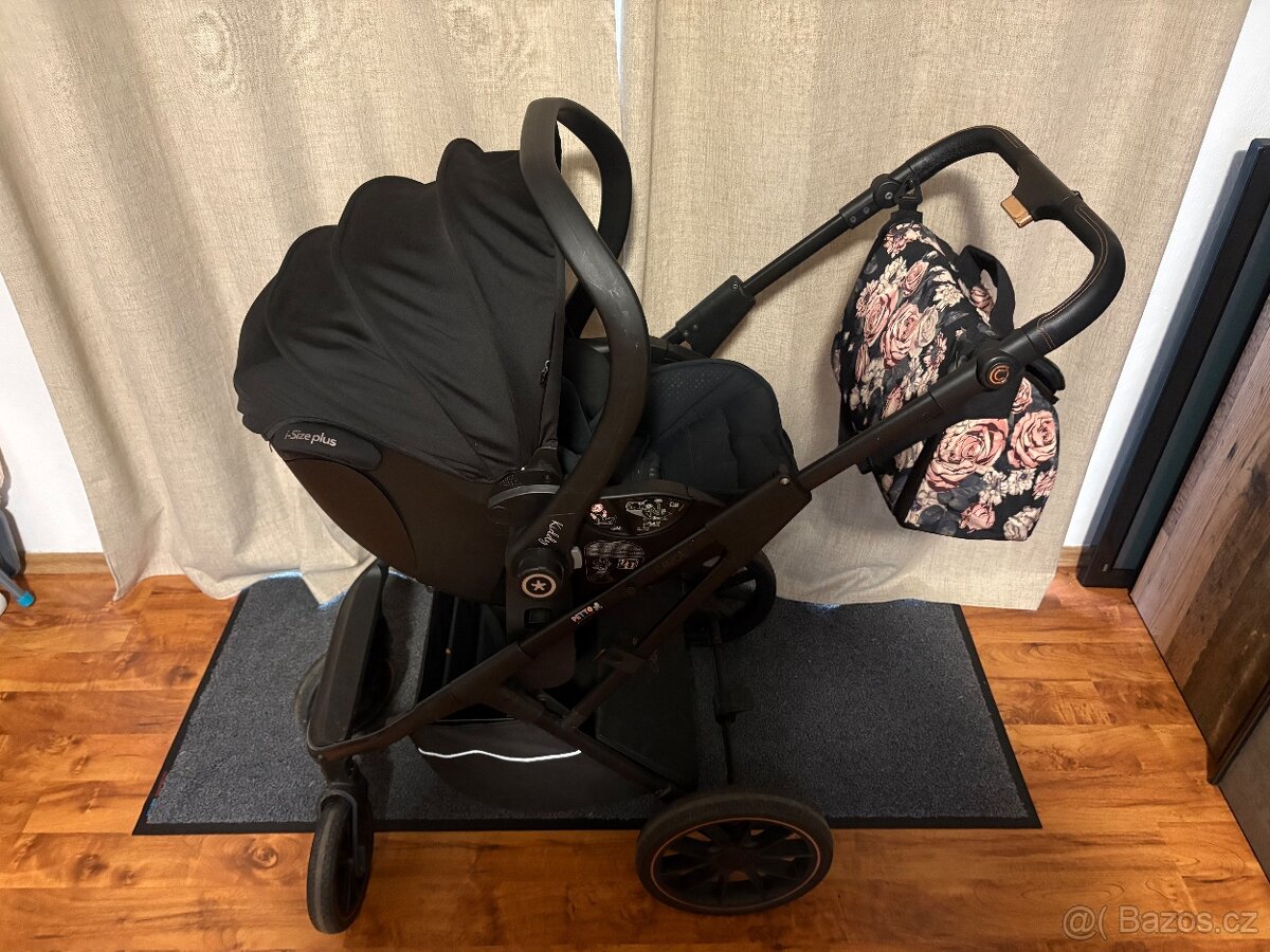 Prodám kočárek CAVOE AXO STYLE LA ROSE - 3