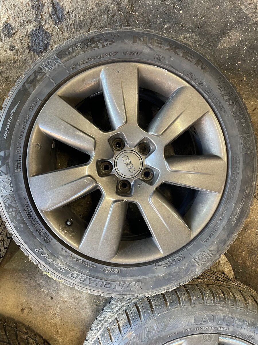 Audi alu 5x112 R17 zimní - 3