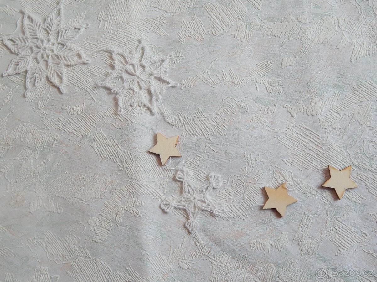 Vánoční ozdoby - vějíř, věnečky, závěsy, sady ... - 3