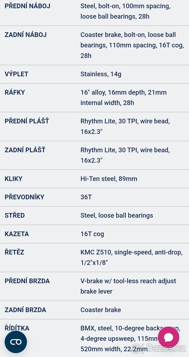 Specialized Riprock 16", dětské kolo - 3