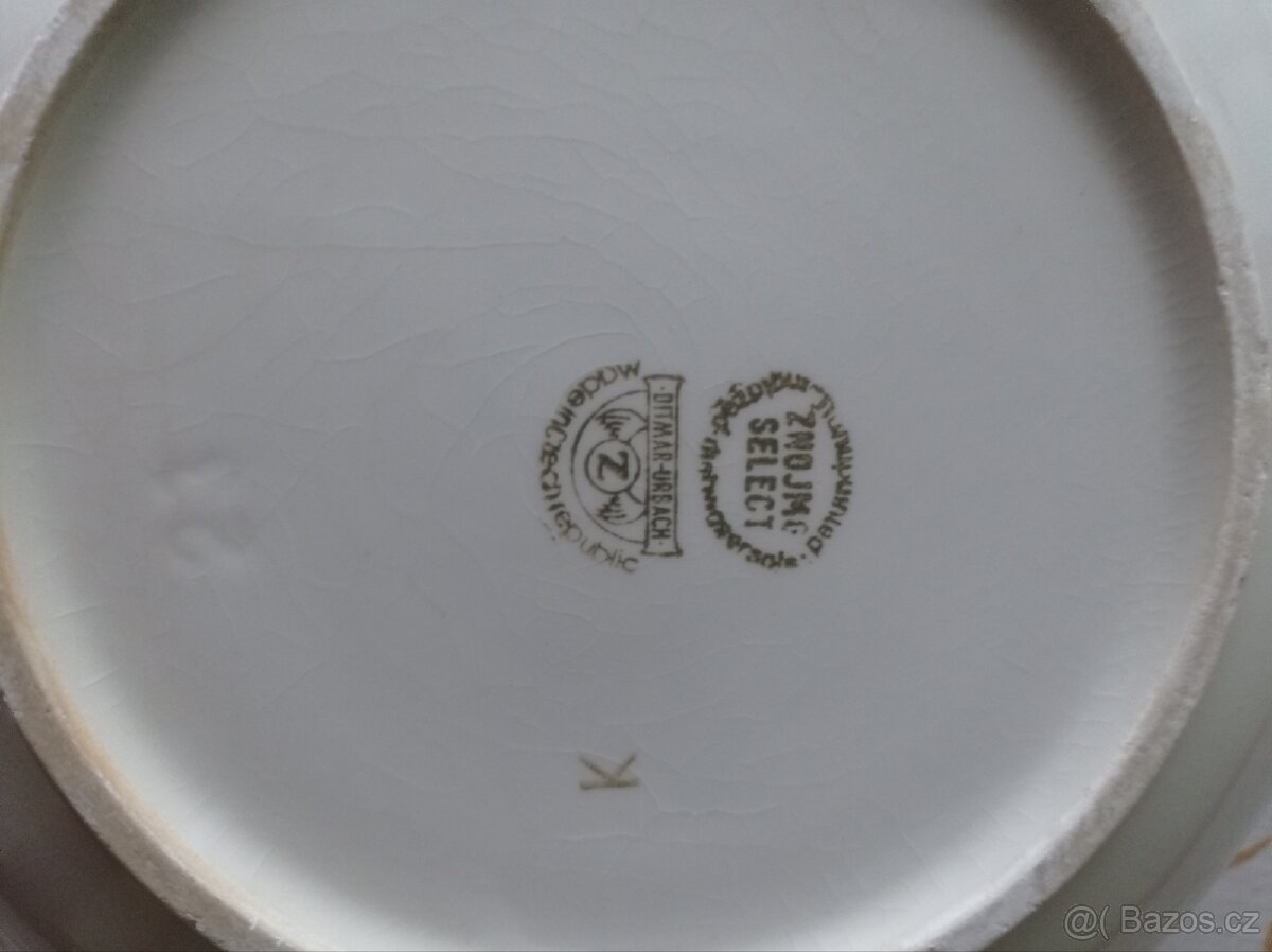 Retro miska a talíře - 3