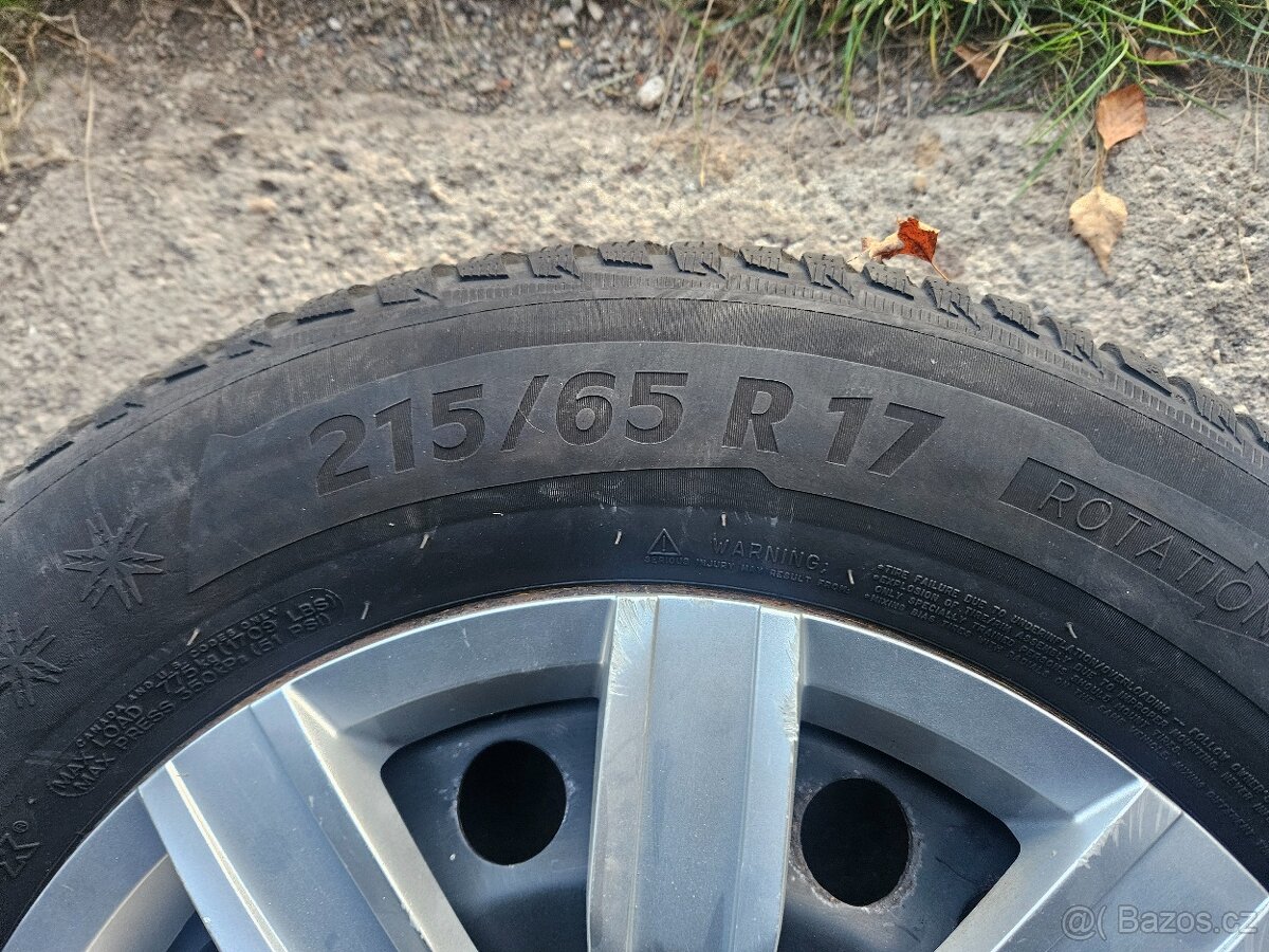 Zimní sada 6,5x17 ET 38 215/65/17 Škoda Kodiaq Tiguan Q3 - 3
