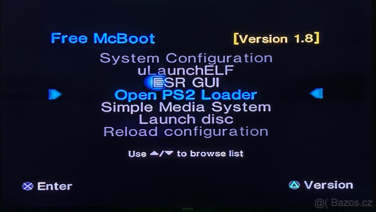 PS2 64mb FMCB karta pro PlayStation 2 "čip ps2" - 3