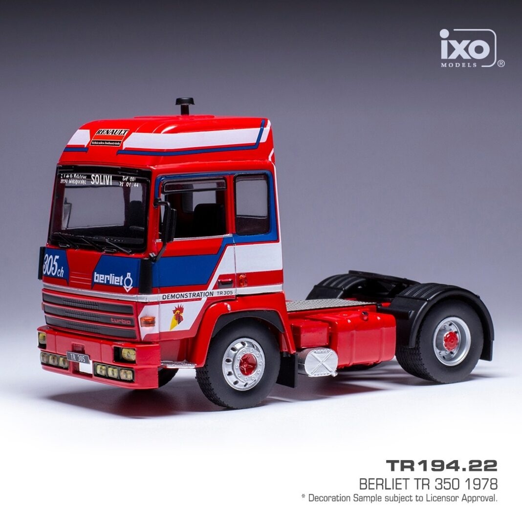 Modely evropských kamionů 1:43 IXO - 3