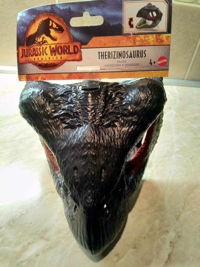 Dinomaska Therizinosaurus s drápy - 3