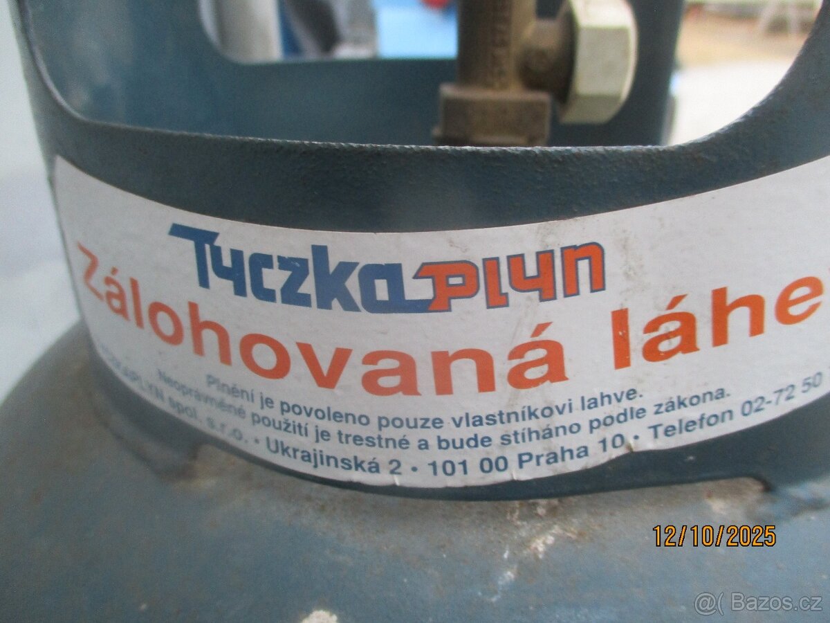 Propanbutanové lahve - 3