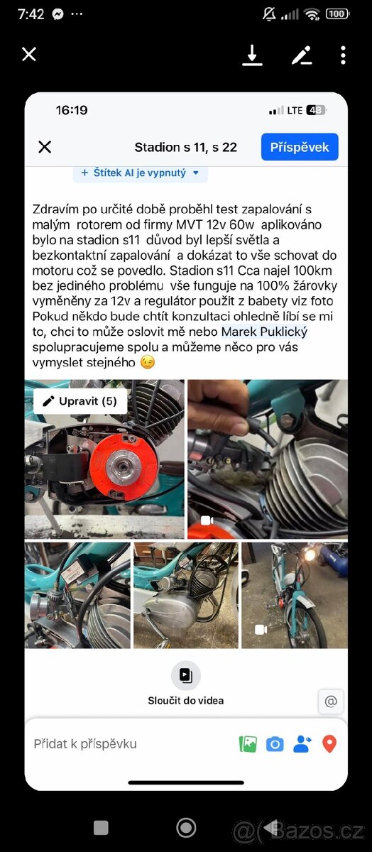 Zapalování stadion 12V 60 W - 3