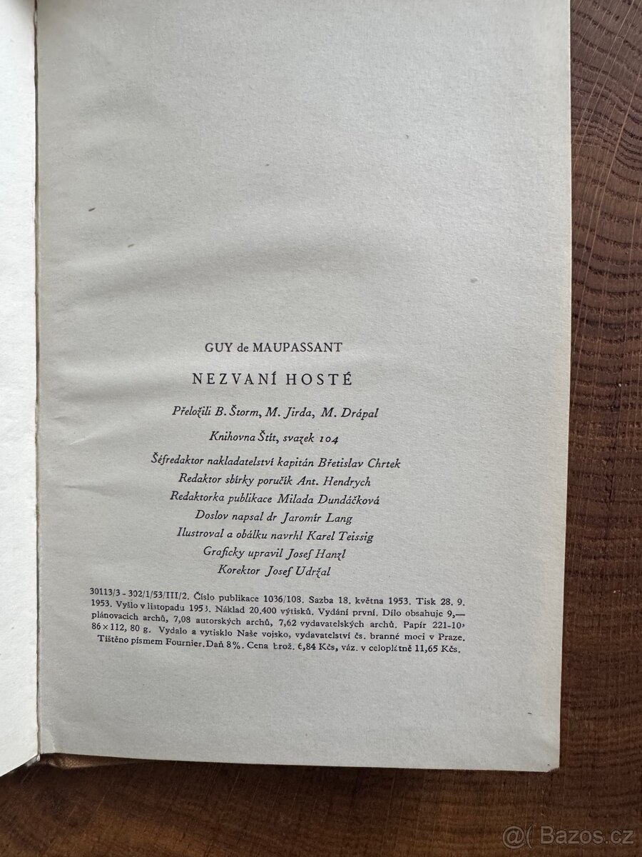 Guy de Maupassant – Nezvaní hosté (1953) - 3