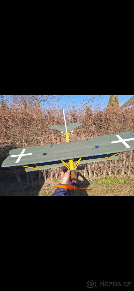 Rc model,letadlo epp,fokker - 3