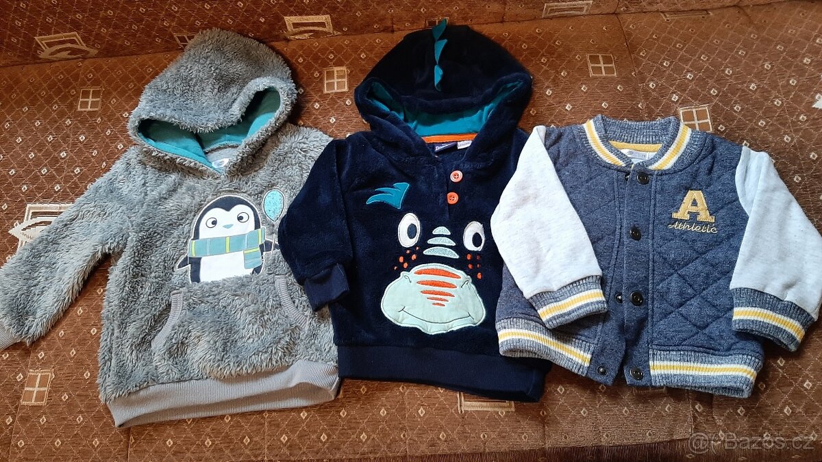 Chlapecké oblečení vel. 74-86 - 3