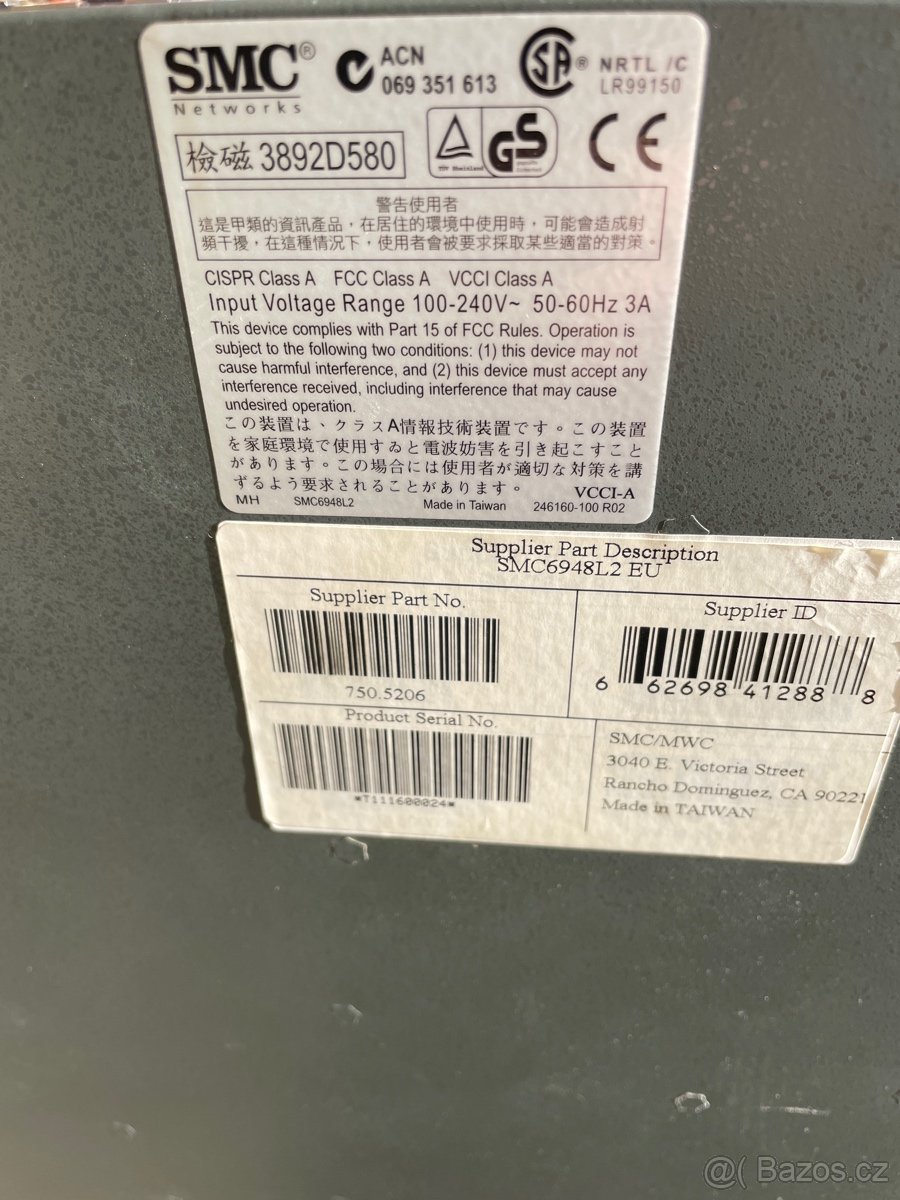 TigerSwitch SMC 6948 L2 EU - 3